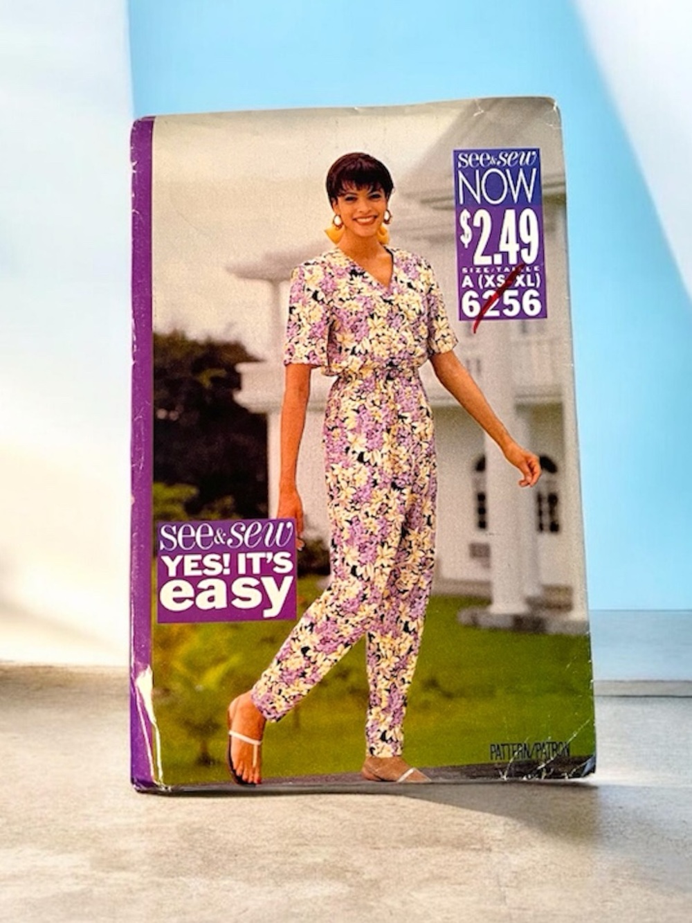 Vintage See & Sew 1992 Pattern Top & Pants XS-XL